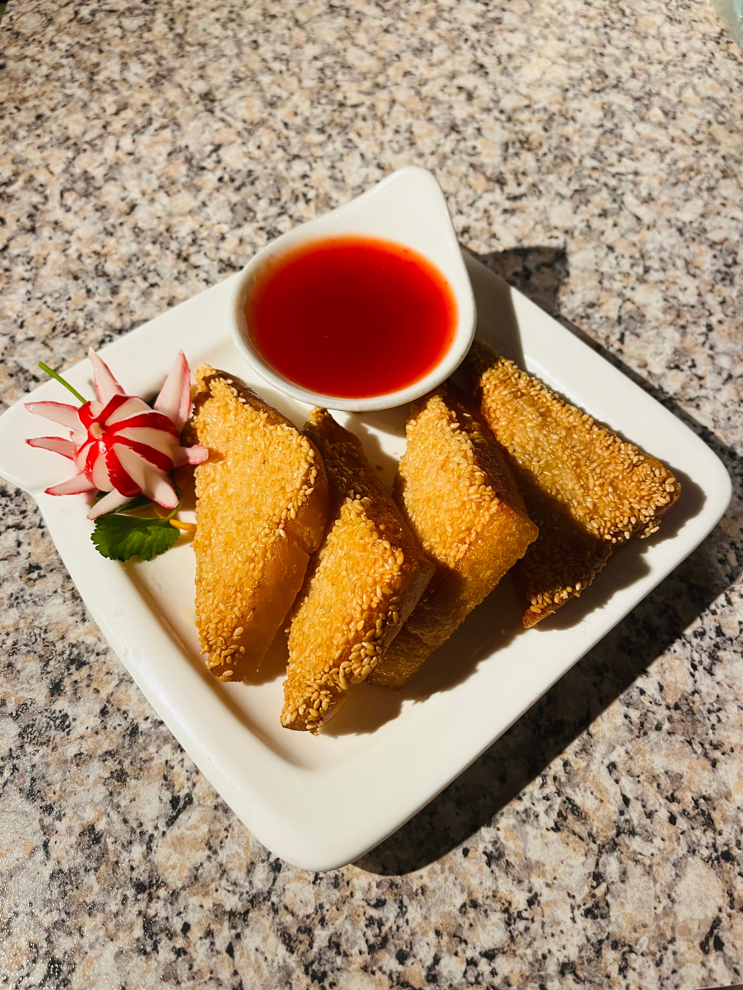 Sesame Prawn on Toast (5 Pieces)