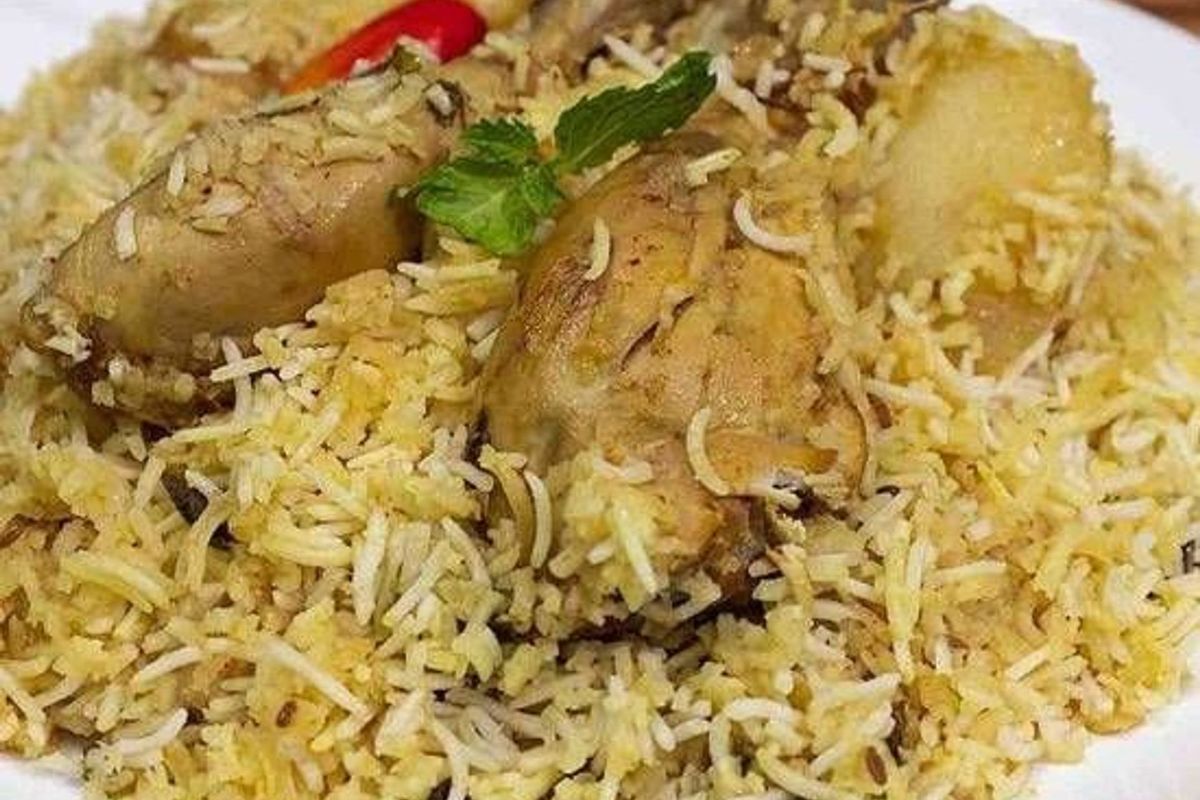2 in 1 Hybrid  Mutton and Chicken on the Bone Biryani 