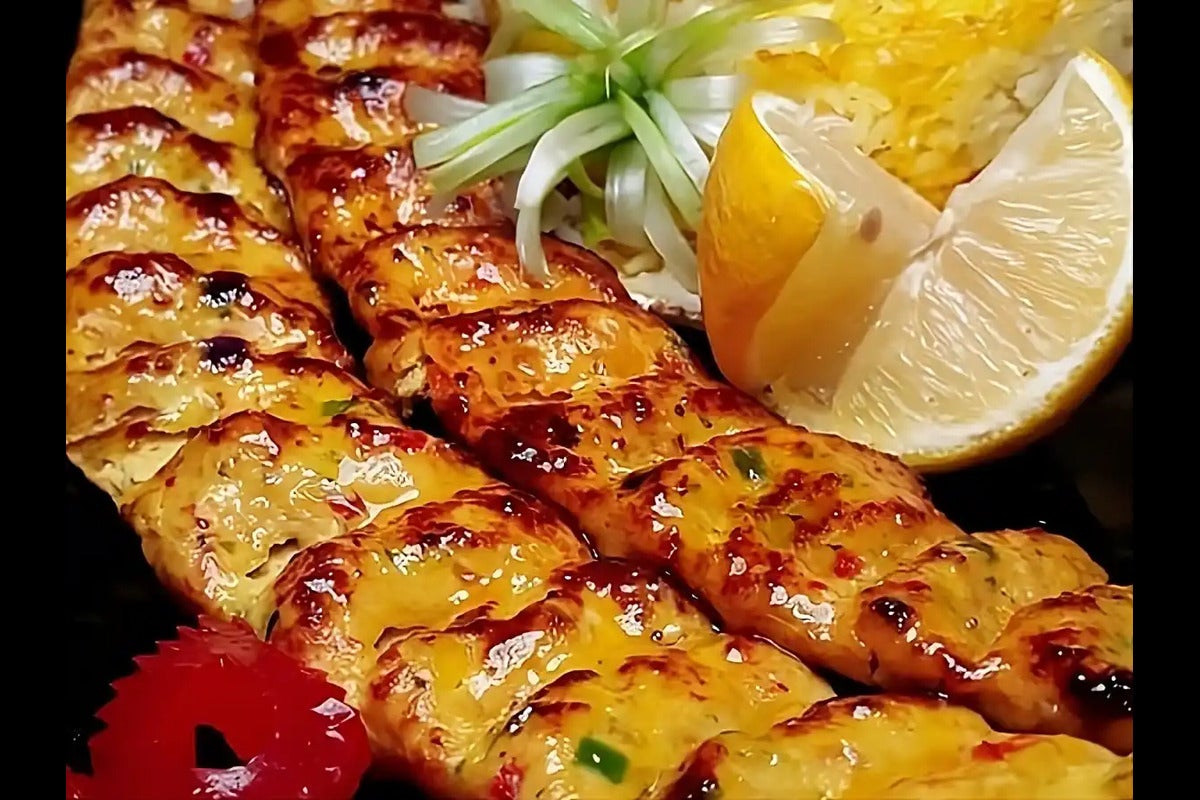 Chicken kobeda kebab
