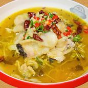 Fish with Sour Cabbage Soup