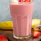 Banana Strawberry Smoothie