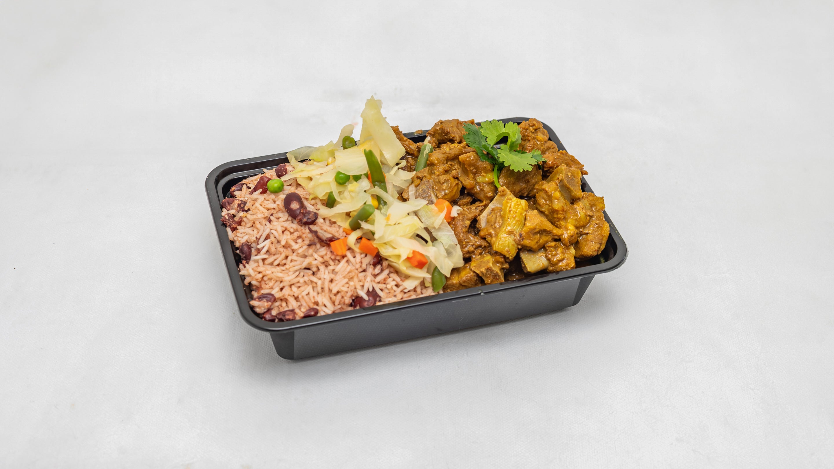 Curry Goat with rice
