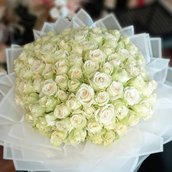 101 White Roses