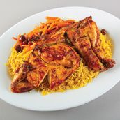 Half Chicken Bar.B.Q With Bukhari Rice 