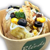 Grilled Chicken Baked Potato