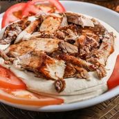 Chicken Shawarma Hummus 