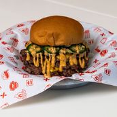 Spicy Smashed Burger