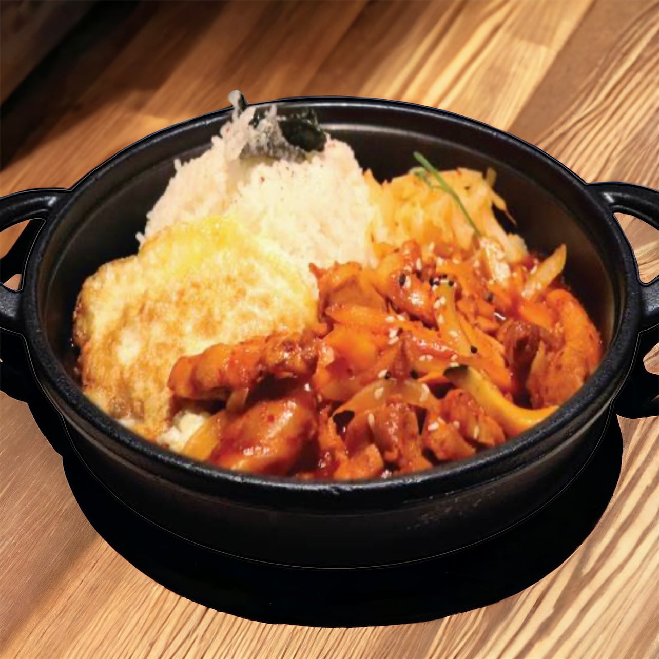 Dak-Gangjeong Rice Bowl (Boneless)