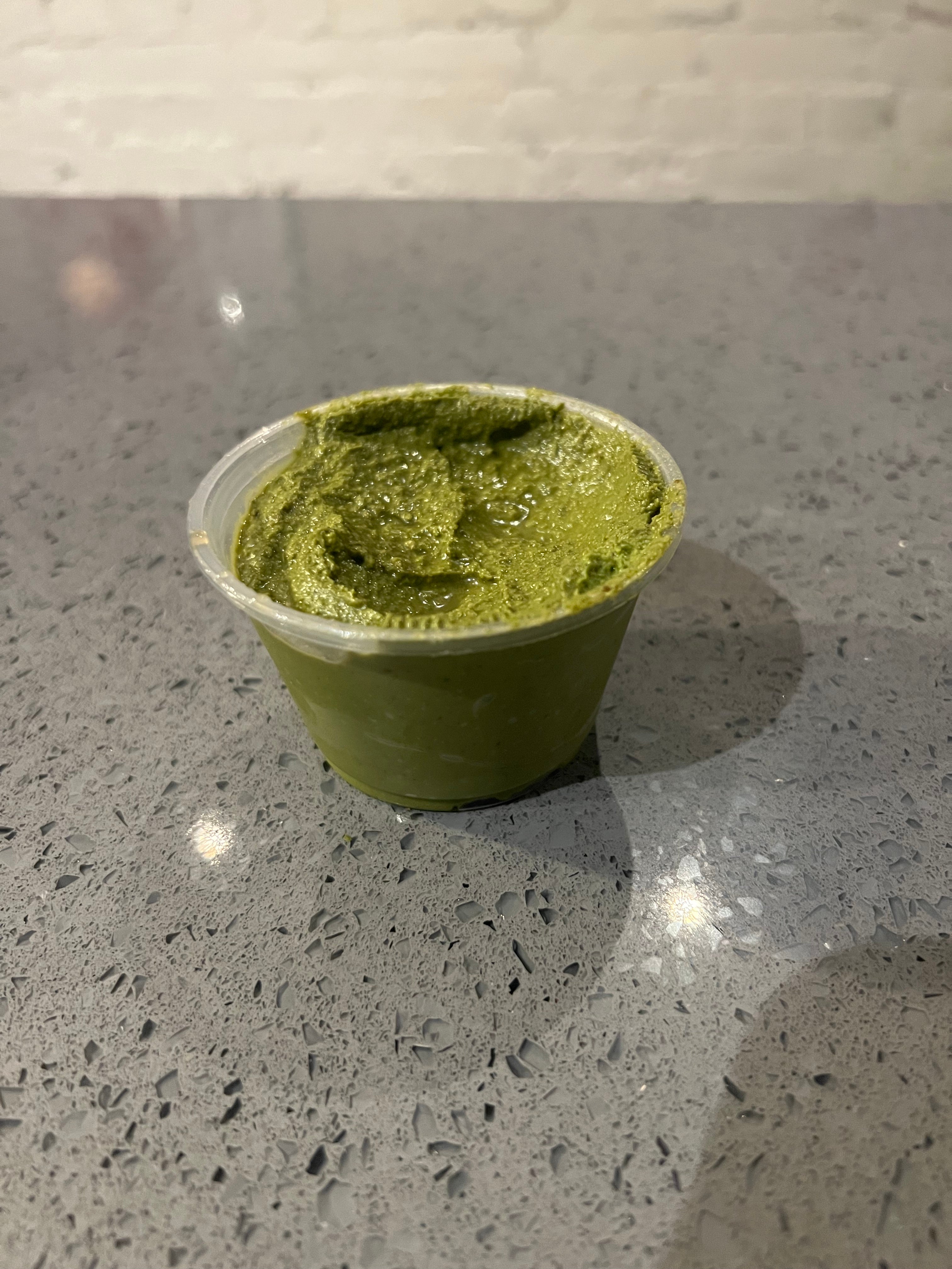 watercress + walnut pesto dip