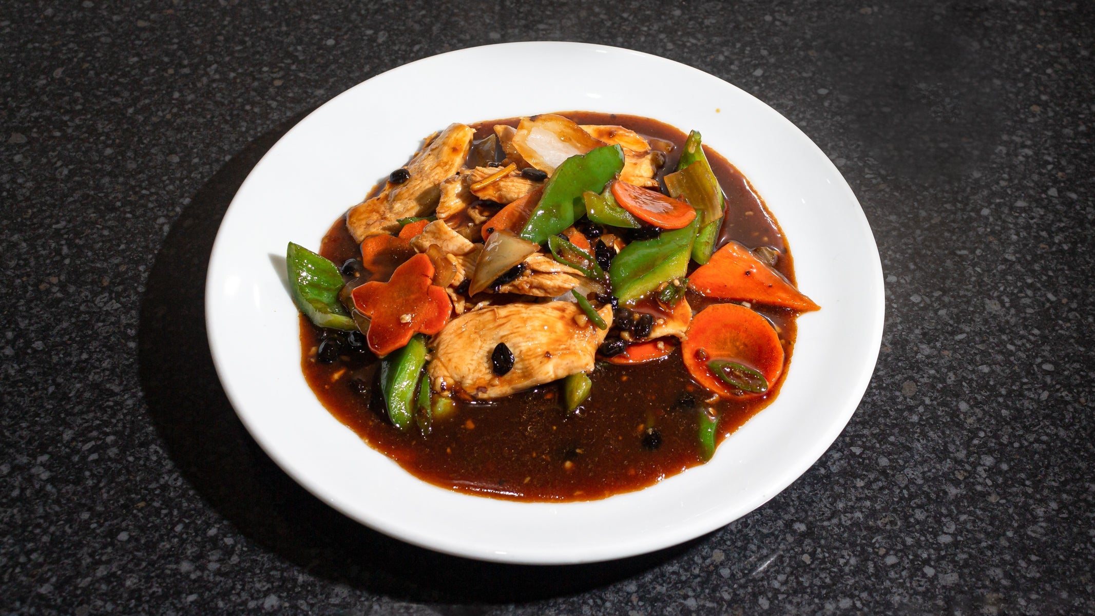Chicken in Black Bean Sauce