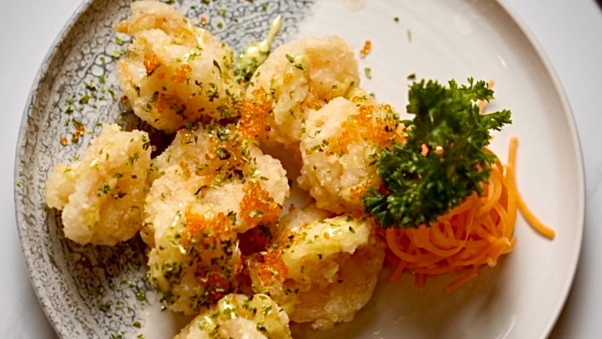 Wasabi Prawns (8pcs）芥末虾球（8个）