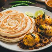 Egg Roast Poratta Combo