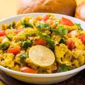 Egg Bhurji Pav