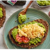 Eggs On Avocado Toast
