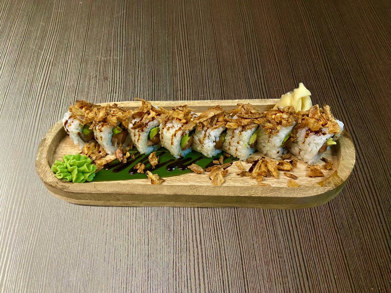 Salmon Crunch Roll