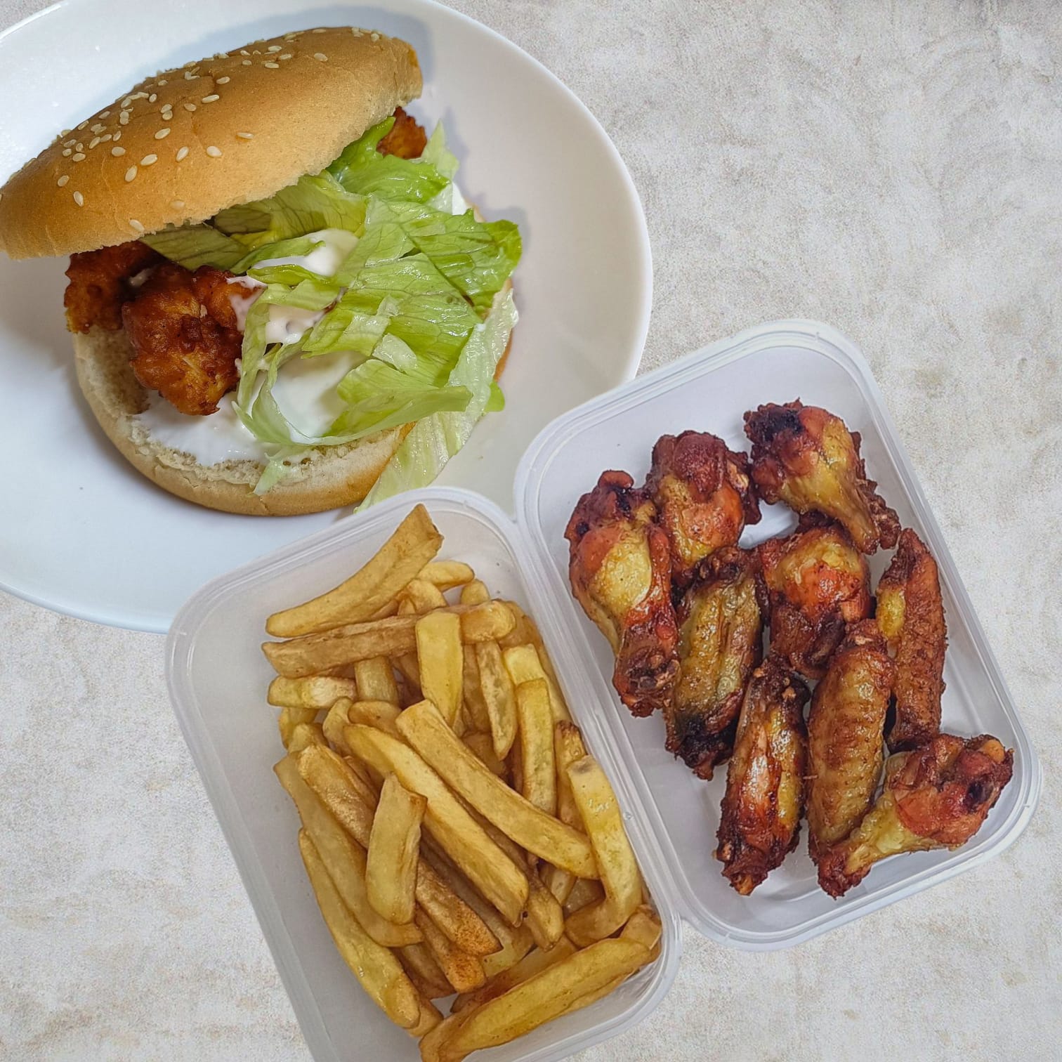 Burger Box Meal 2