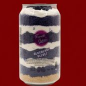 Blueberry Cheese Can Cake