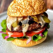 Sudanese Beef Burger