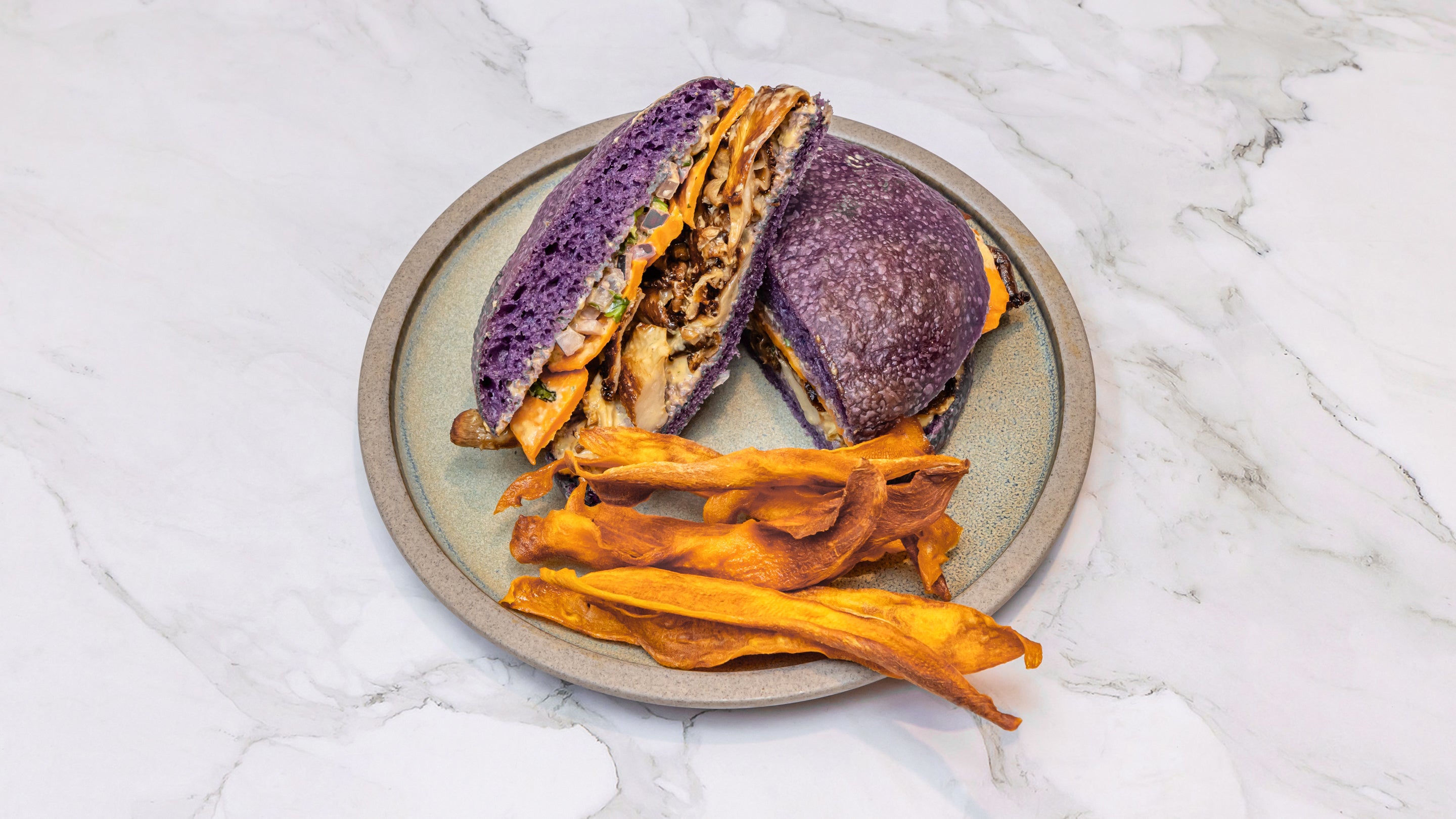King Oyster Mushroom sandwich