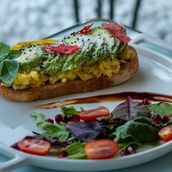 Eggs Avocado Toast