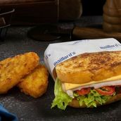 Turkey slice & Cheese Sandwich