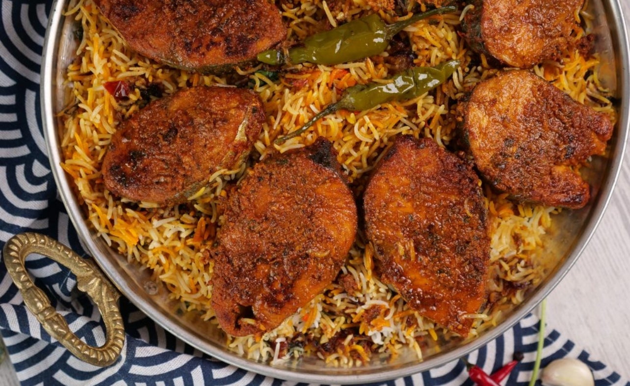 Fish Tikka Biriyani