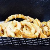 Curly Fries With Sauce