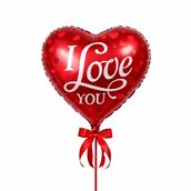 I love You Hearts 18-inch Floating Balloon