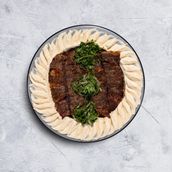Hummus With Beef Shawarma