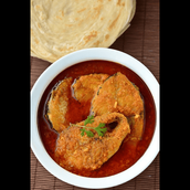 Porota+Fish Curry