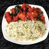 Fish Chilli With Vegetable Fried Rice COMBO MEAL