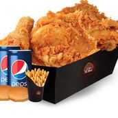 Jumbo Meal Broasted Chicken