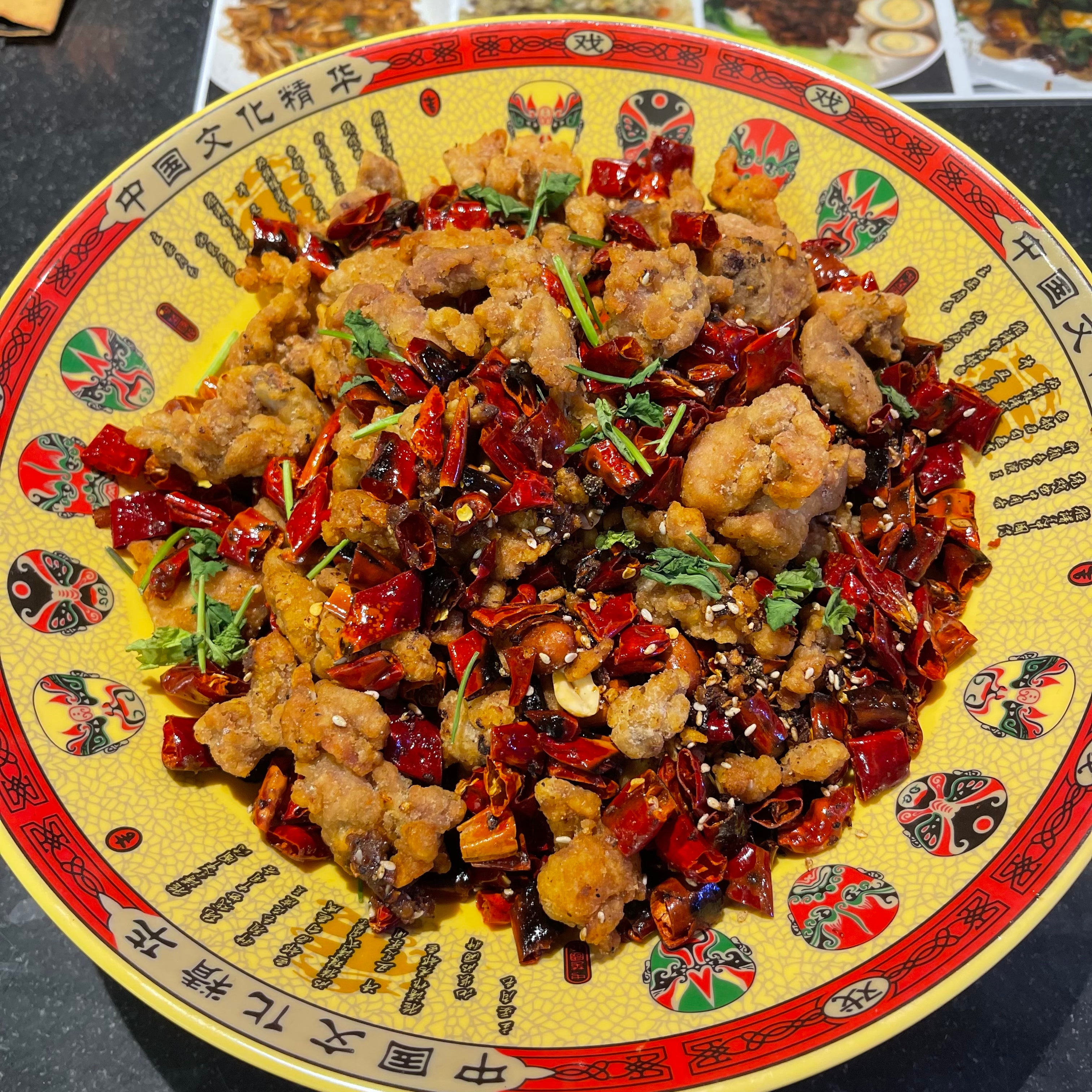 Chongqing Style Spicy Chilli Chicken (On The Bone) 重庆飘香有骨辣子鸡