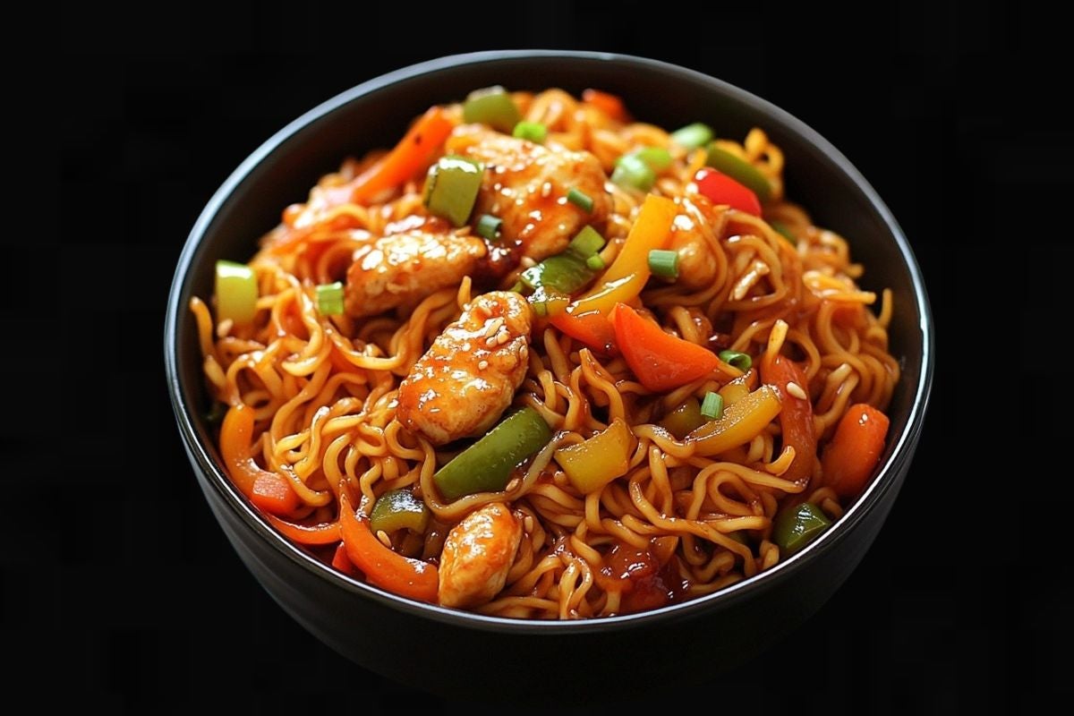Chicken Schezwan Noodle Box