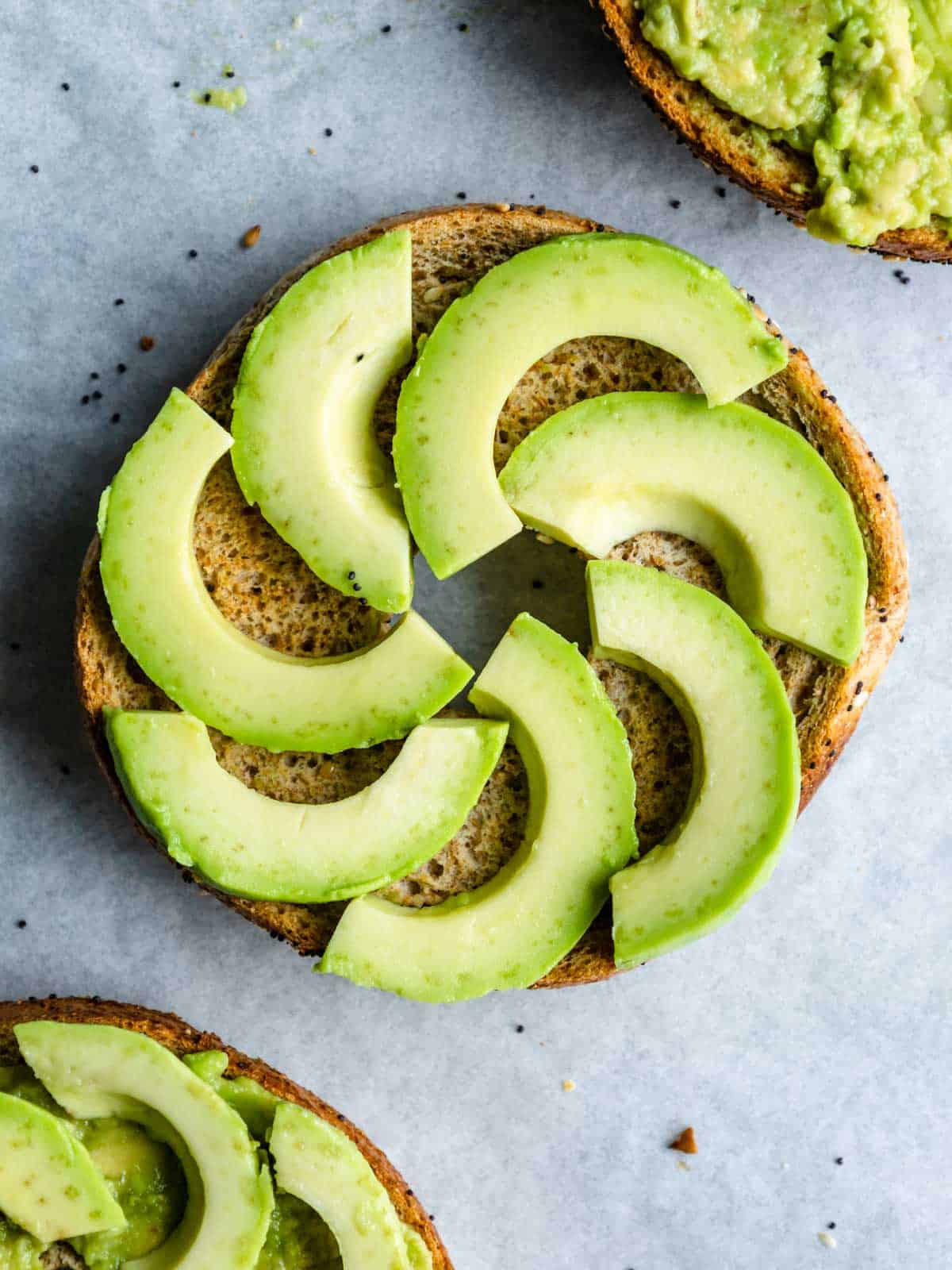 🥑 Fresh Avocado Bagel 🥑