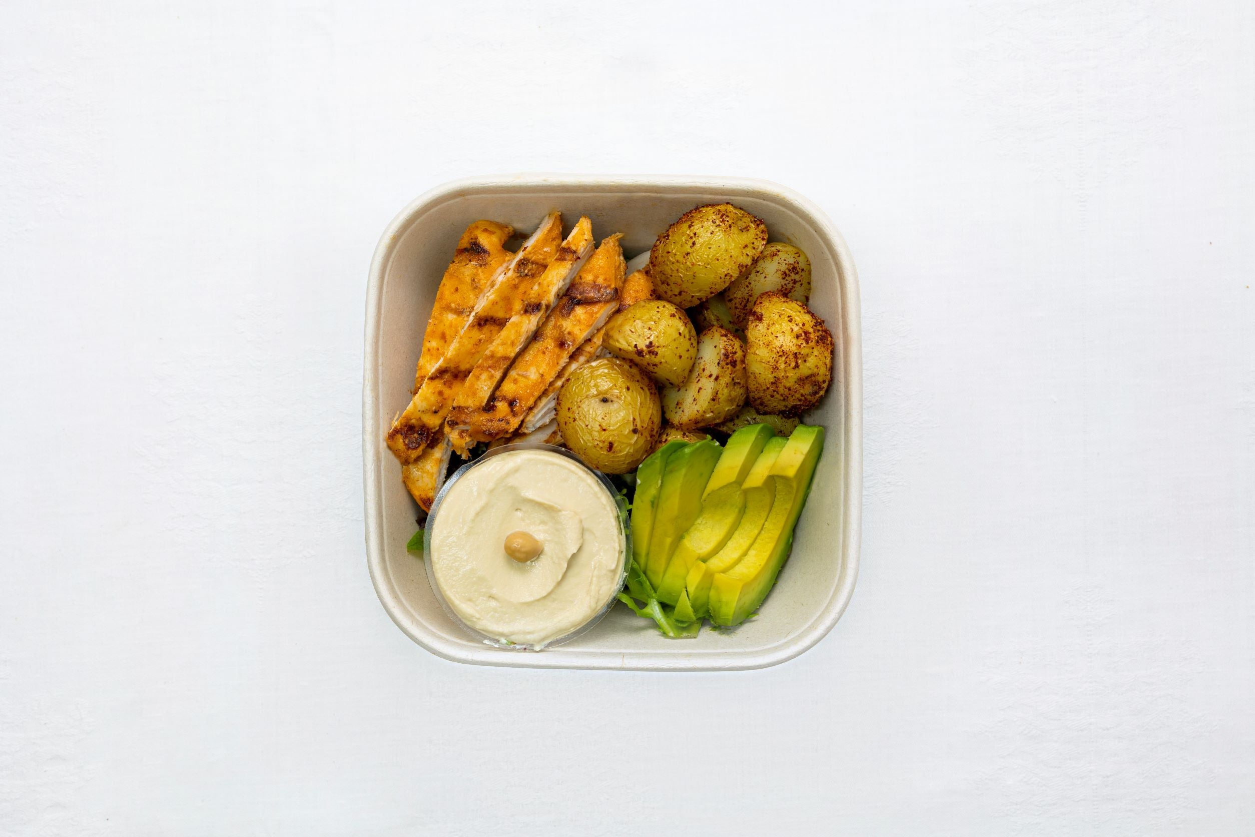 Harissa chicken bowl & Avocado