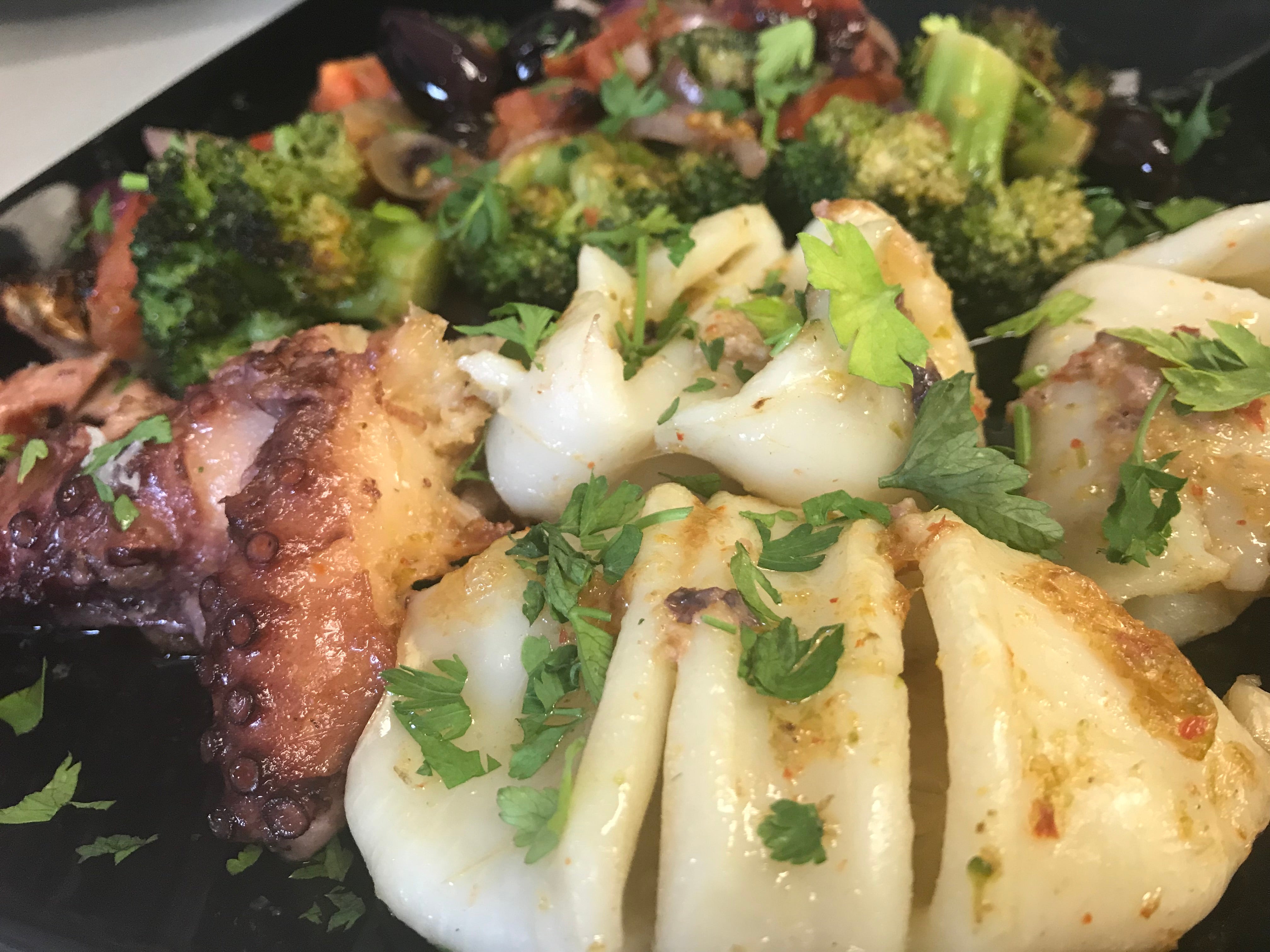 Grilled Squid
