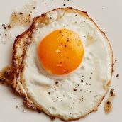 Fried Eggs Dish And 2 Raqaq 