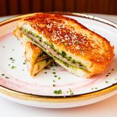 Turkey Melted Cheese Sandwich