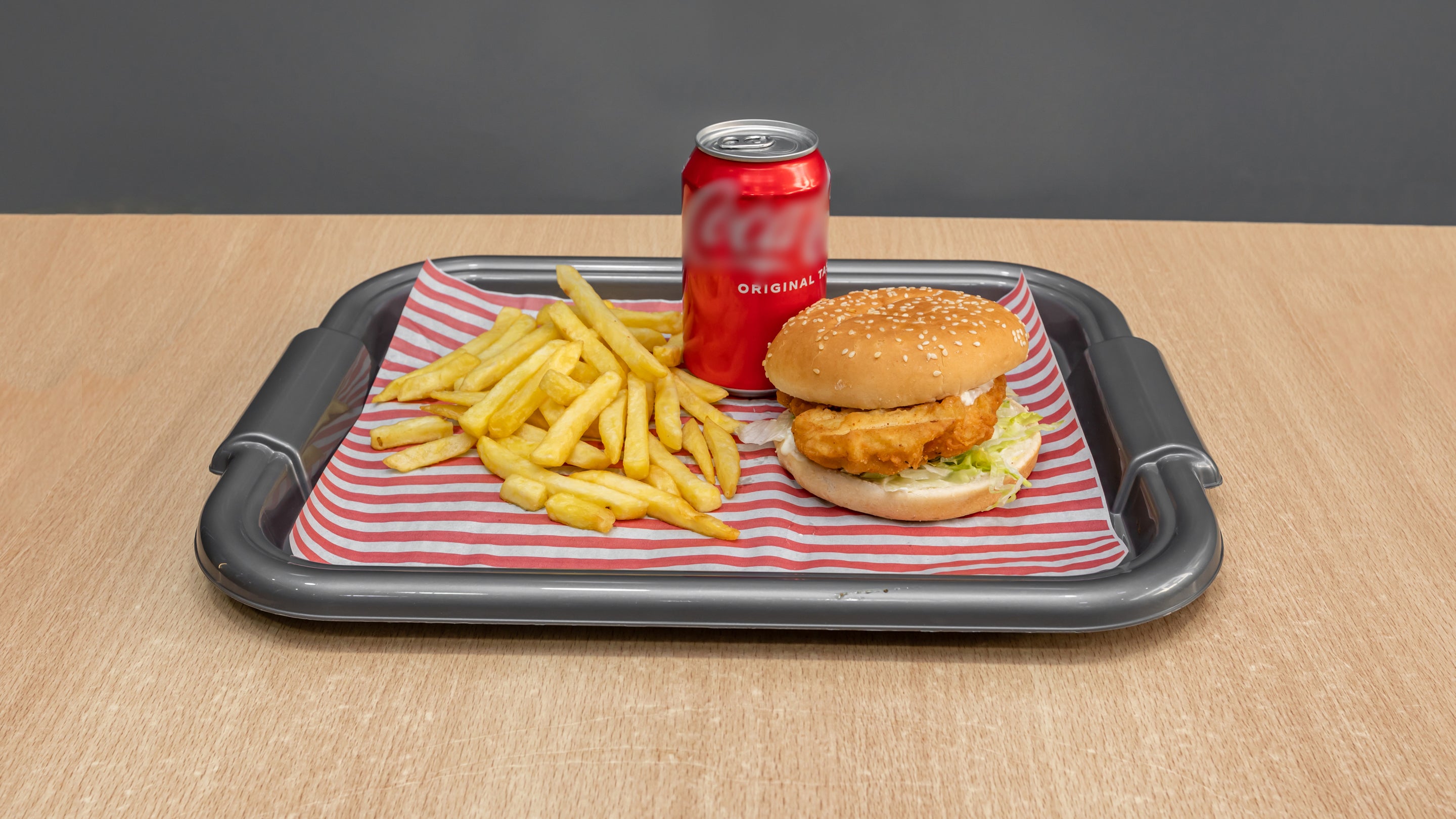Chicken Fillet Burger Meal
