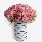 Pink Alstroemeria Vase 1010