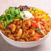 Shrimp Burrito Bowl