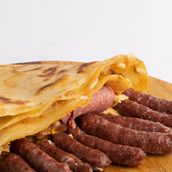 Beef Hot Dog Crepe