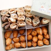 3 Dozen 36 pcs Mixed Chapati and Fried Items