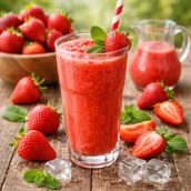 Strawberry Fresh Juice🍓🍹عصير فراولة طازج