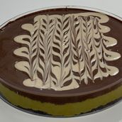 Al Haba Round Fudge Chocolate Large 