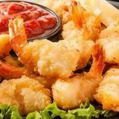 Fried Prawn with Flour