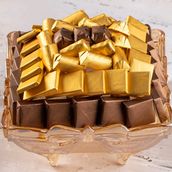 Chocolate Wrapped Vase 3