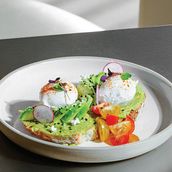 Avotoast Poached Egg