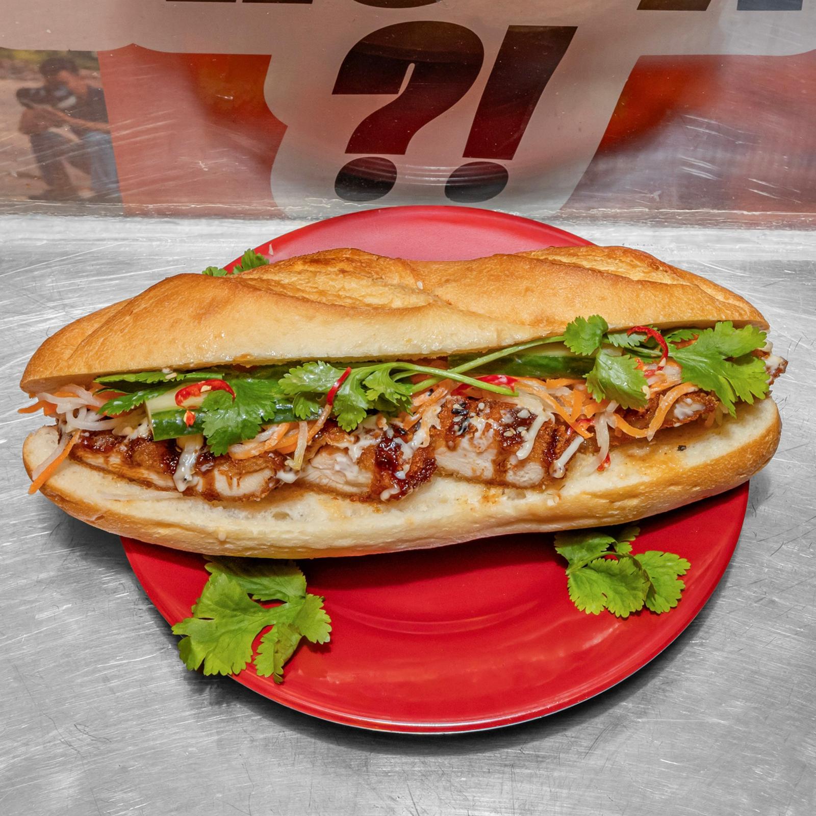 Crispy Pork Banh Mi (Bánh Mỳ Heo)